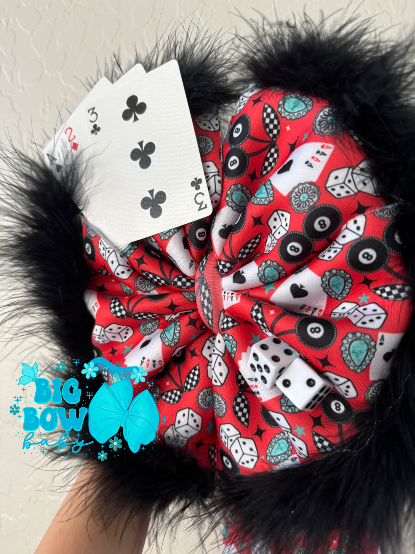 ♠️ Ace ♠️ 8” (10” with fur) - LEAVE WRAP SIZE IN ORDER NOTES (or clip)