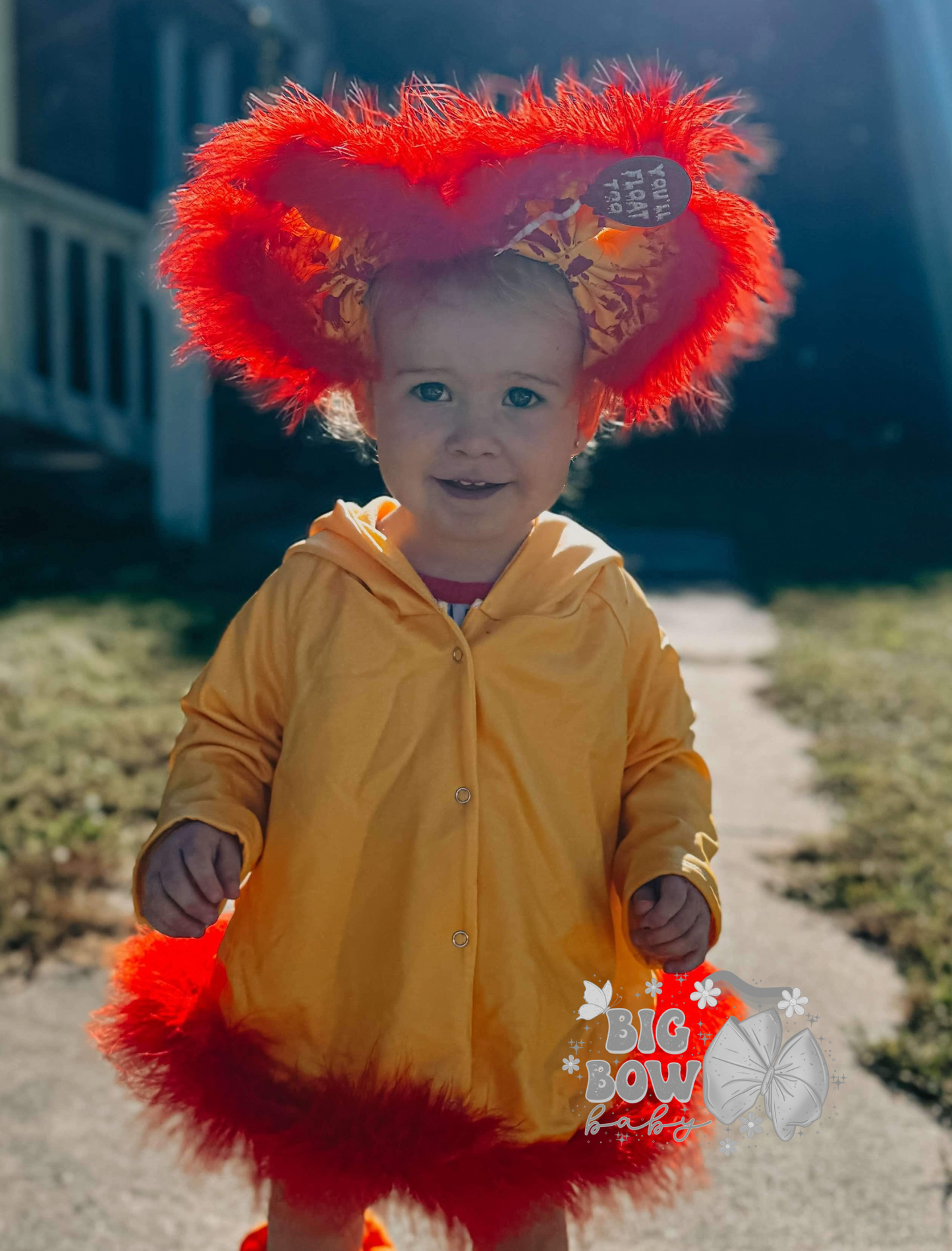 Georgie Hooded Jacket OR Poncho π- Includes Fur (Blood Splatter Option)