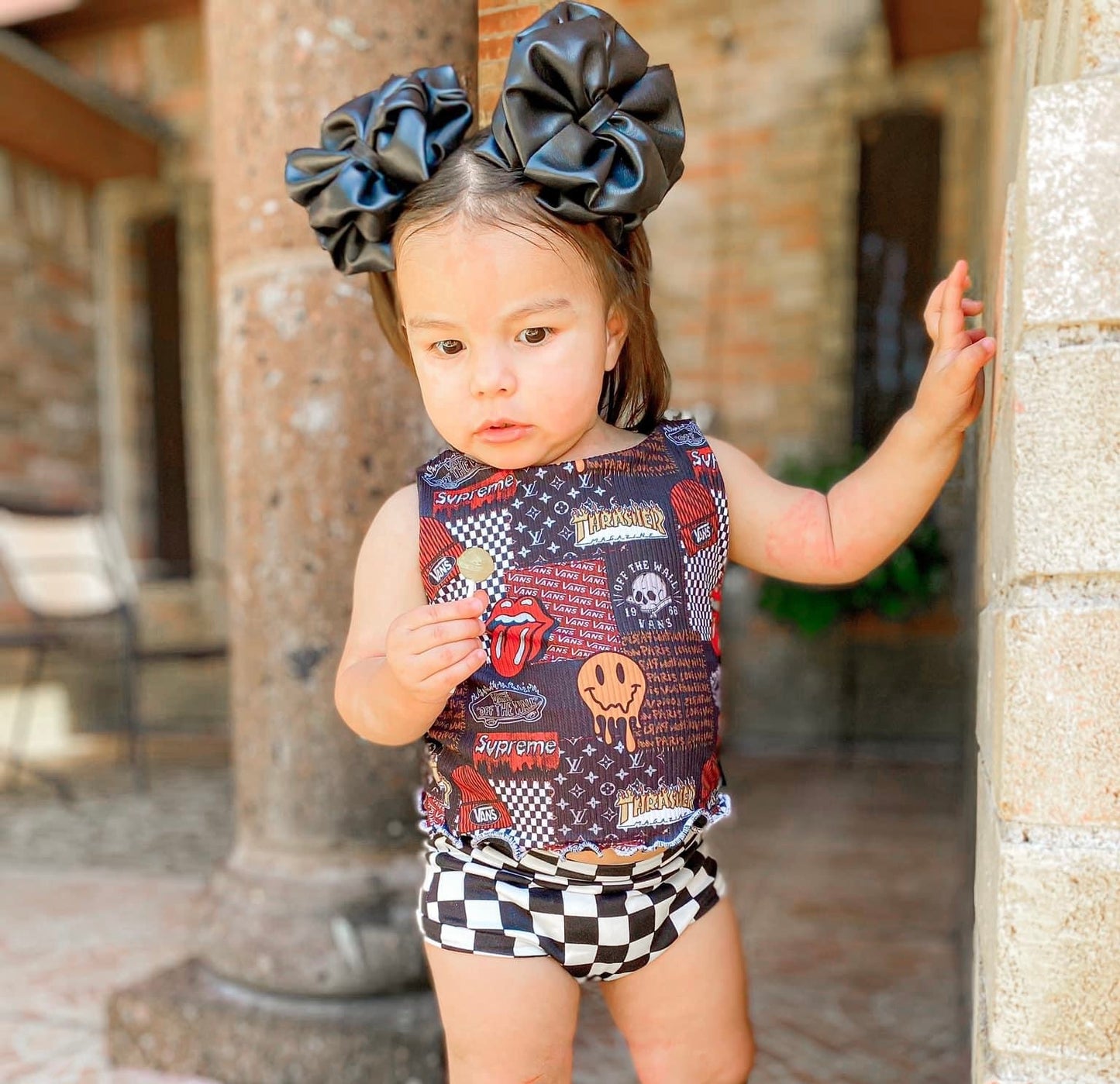 Pleather - PIGGIES & SINGLE BOWS - Pick Your Style & Color