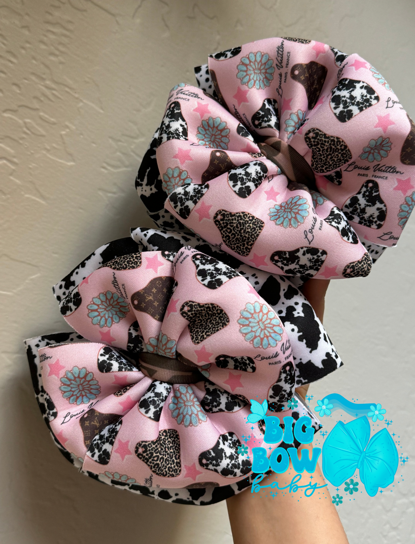 Western Cow Tags - Double Messy WRAP/Clip (leave preference in notes)๐ฎ