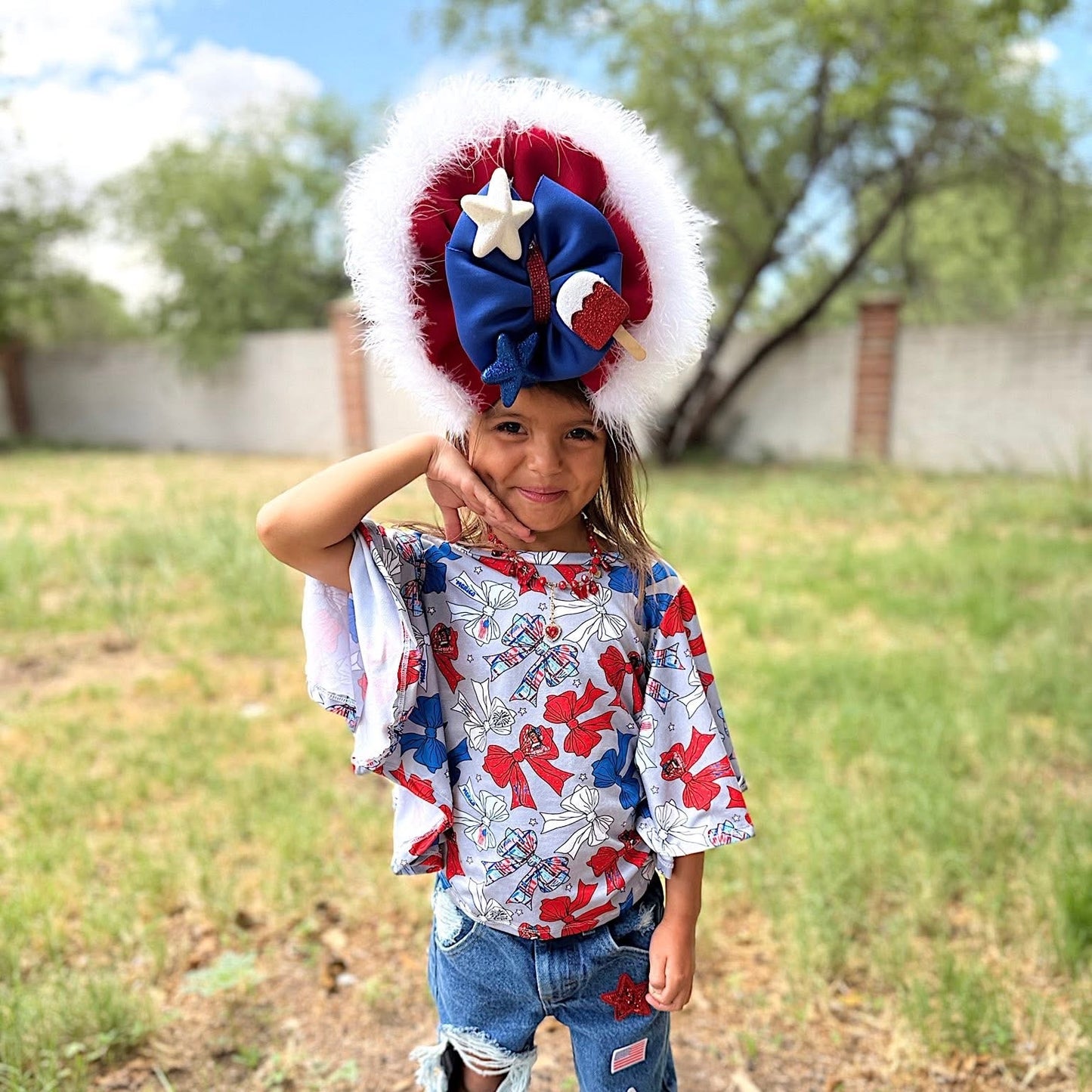 Red, White & Cute ❤️ - Double Messy