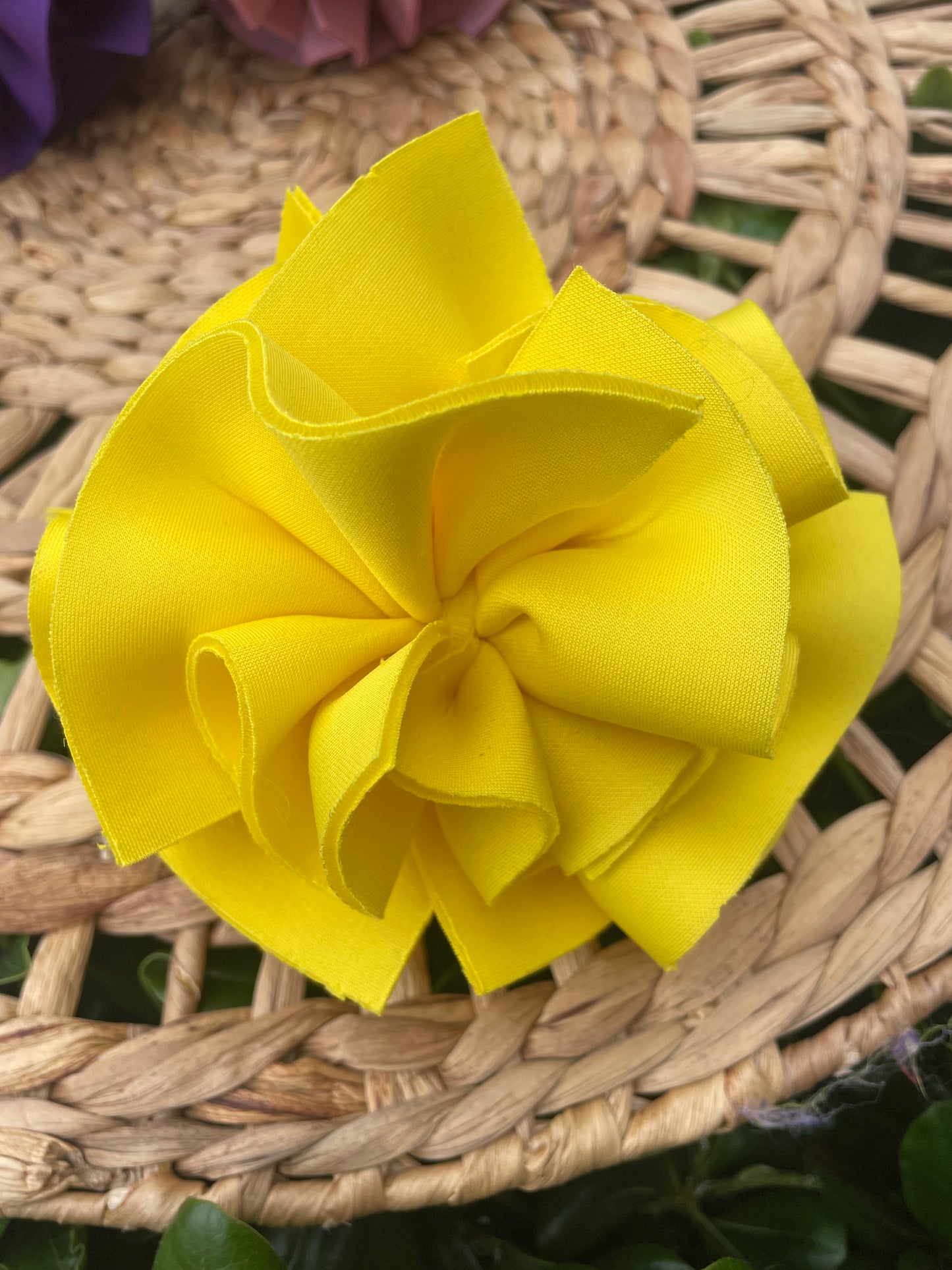 Yellow Extra Shredded Ruffles 5"