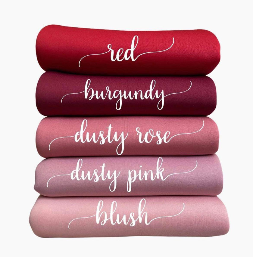 ✨ E X T R A ✨ Ruffle Wrap (Scuba/PUFF)- Choose Your Color