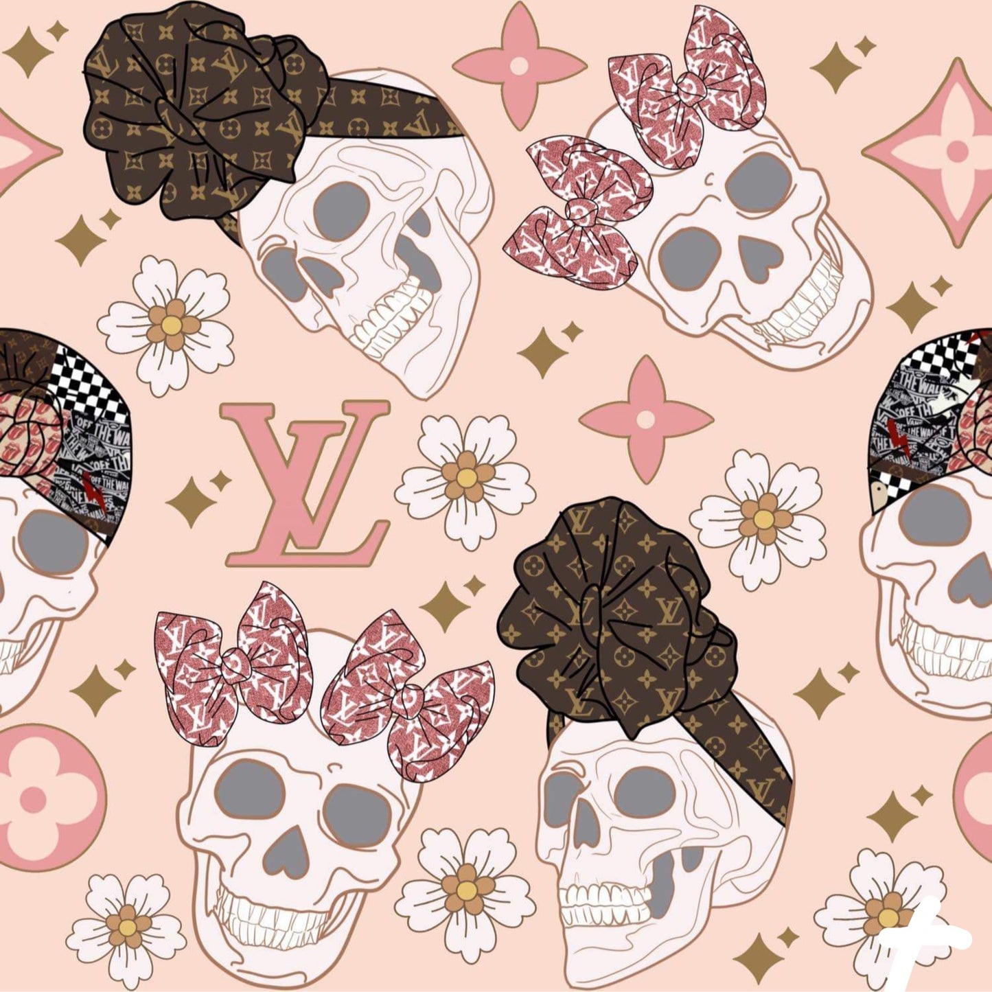 Skulls & Bows ππ - Pick Your Size & Style (Wraps & Sailors)