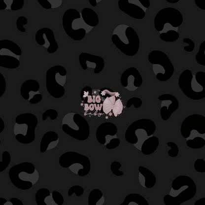 Black On Black Leopard