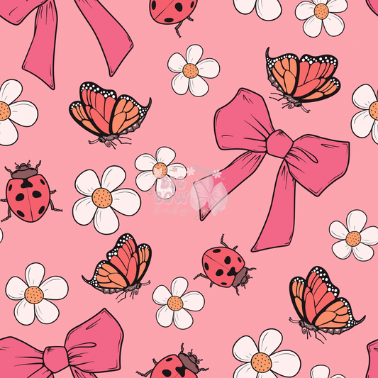 Daisies, Monarchs & Bows 🎀