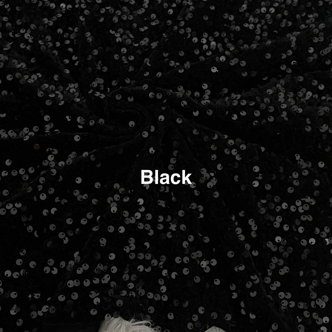 Black Velvet Sequins