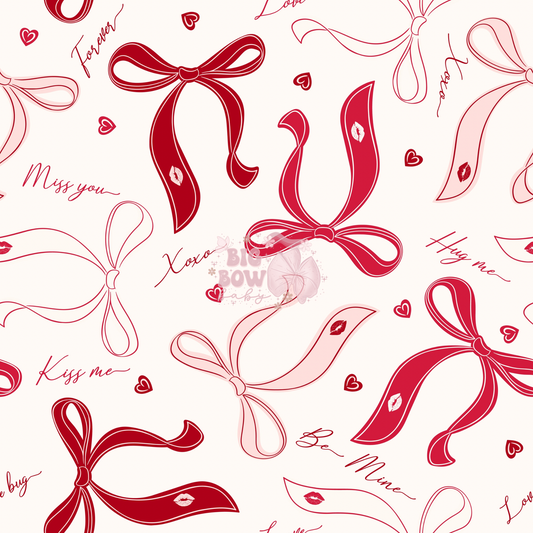 Red & Pink Coquette Bows