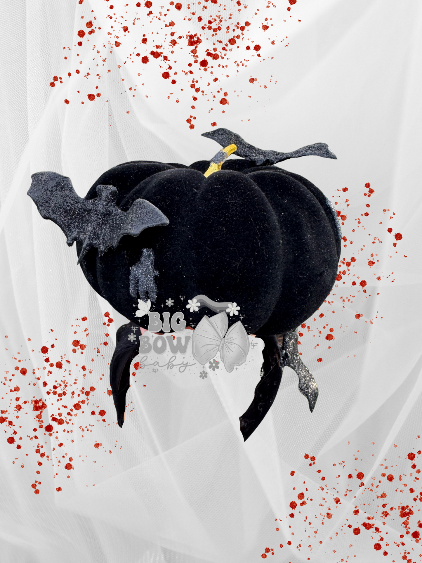 Coquette Pumpkin Headband