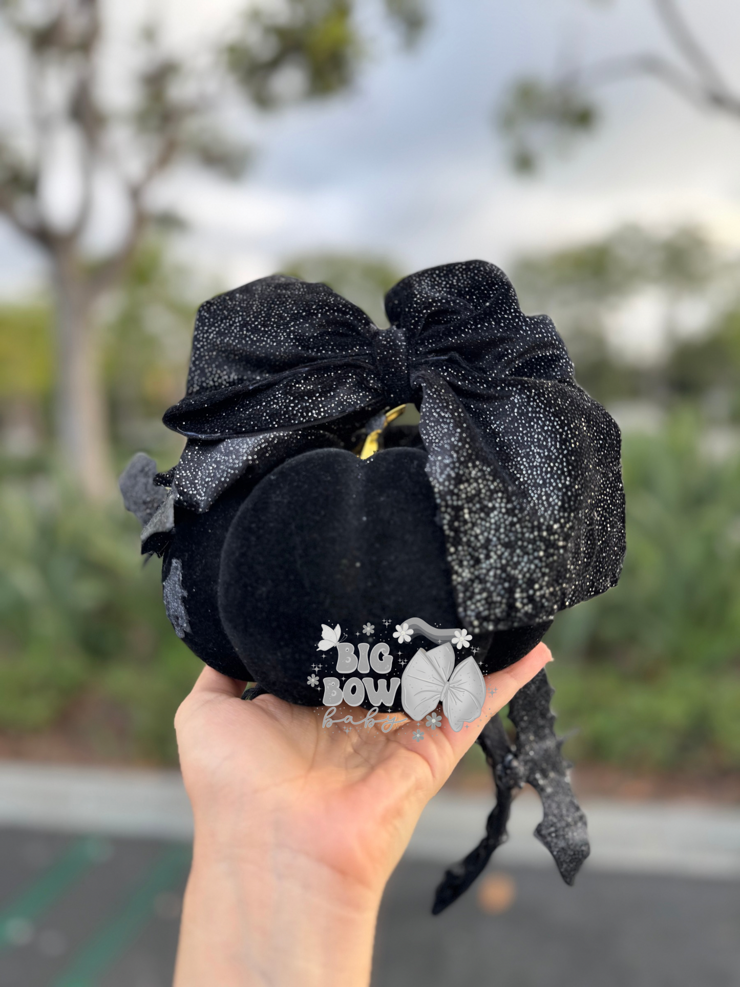 Coquette Pumpkin Headband