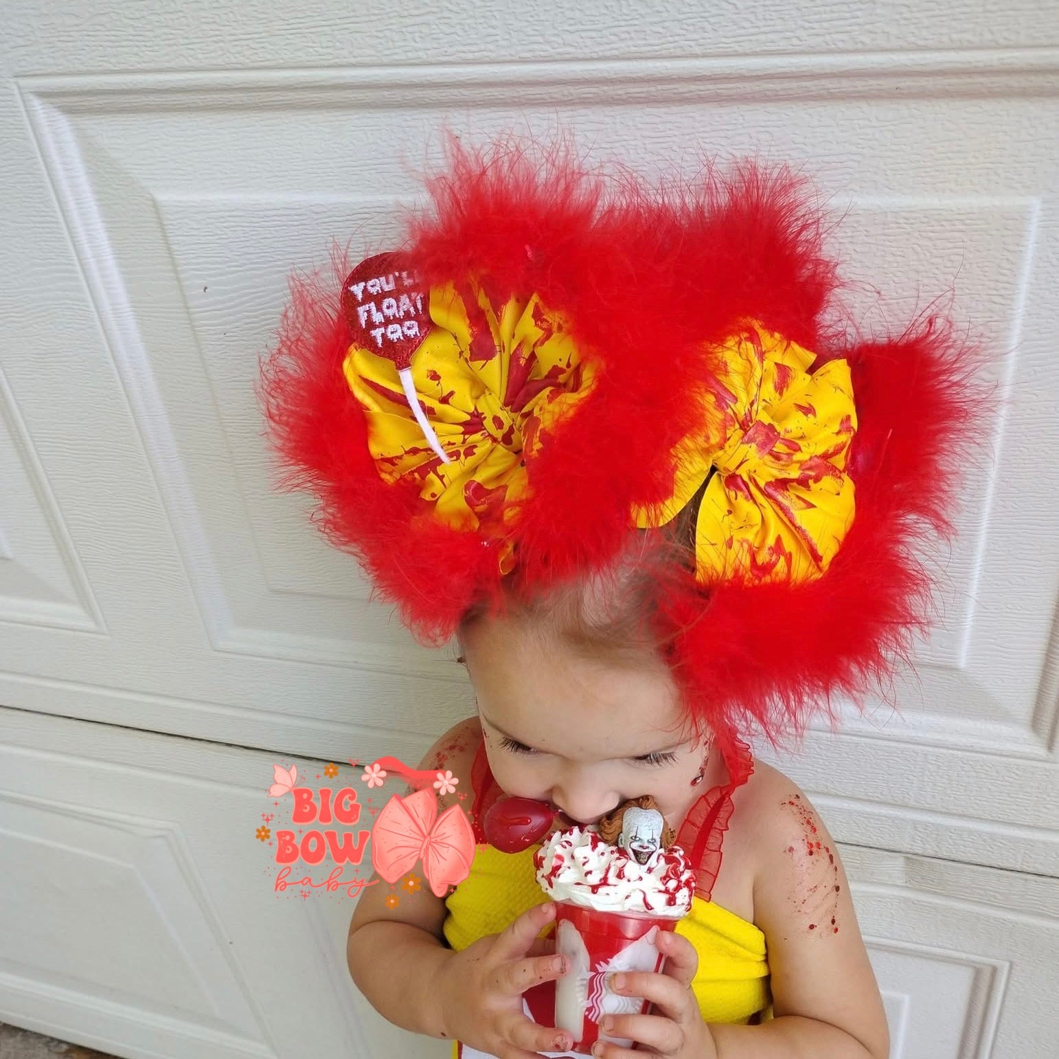 Pennywise PIGGIES & SINGLE Bows🎈- Pick Your STYLE