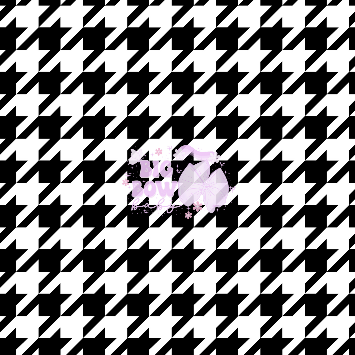 Black & White Houndstooth