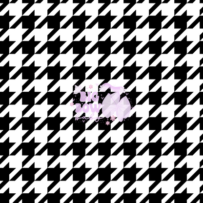 Black & White Houndstooth