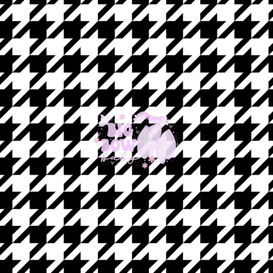 Black & White Houndstooth