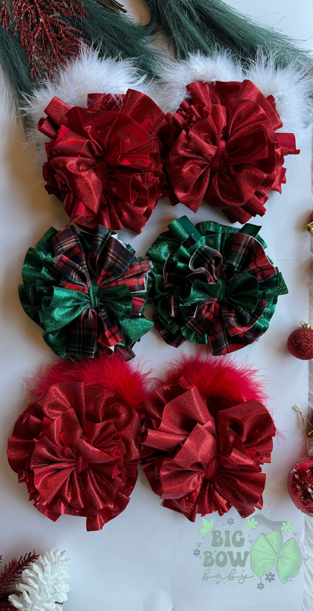 Xmas Holo Piggies - ONE SET