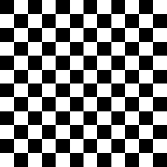 Black/White Checkered