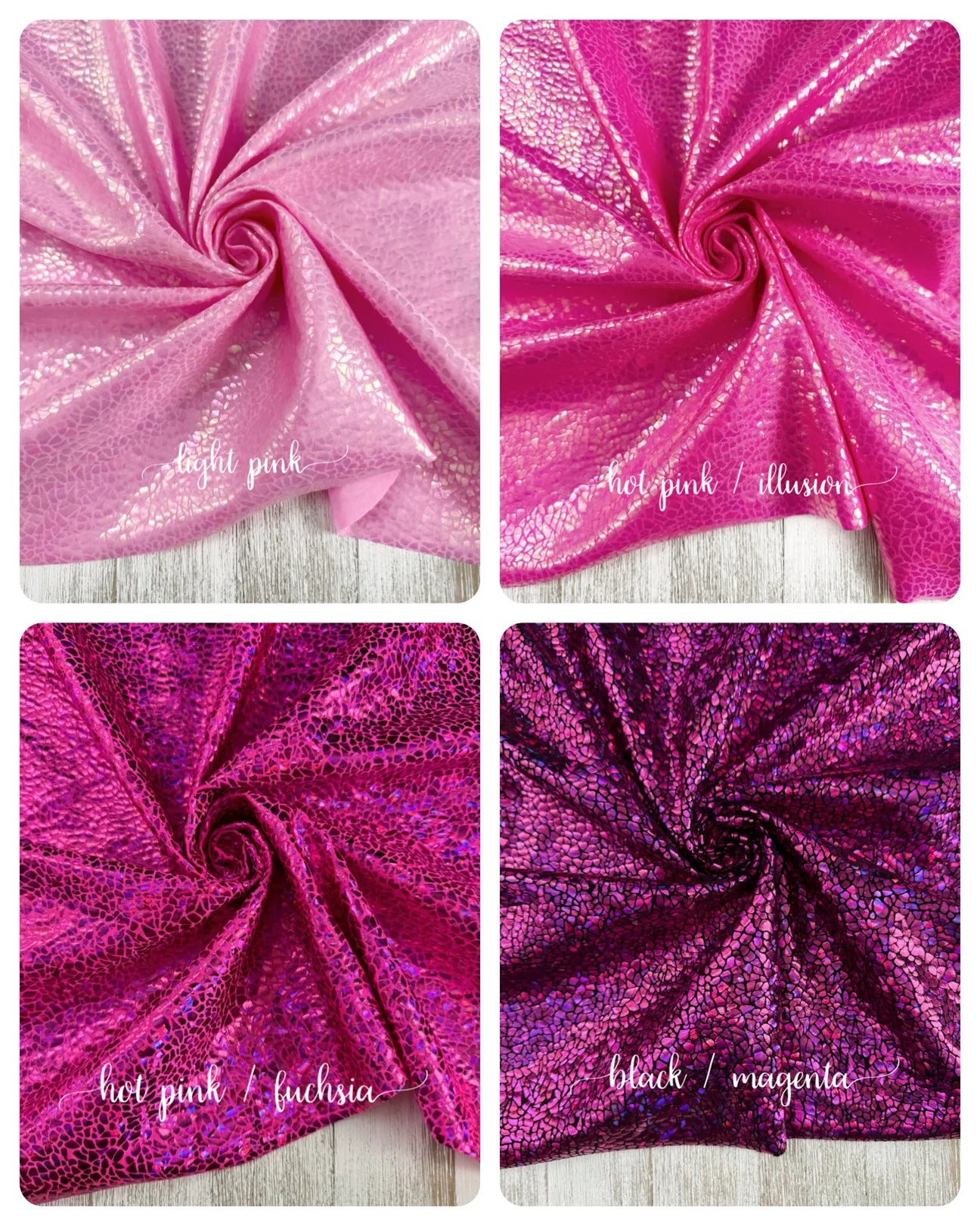 HOLO & Snakeskin Classic Shredded Piggies - PICK YOUR COLOR 🩵