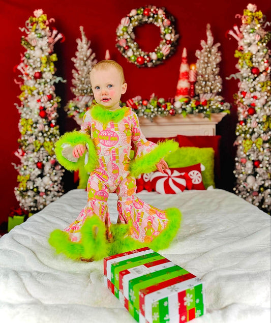 Christmas All The Time Rompers & Nightgowns - (pick your STYLE & PRINT)