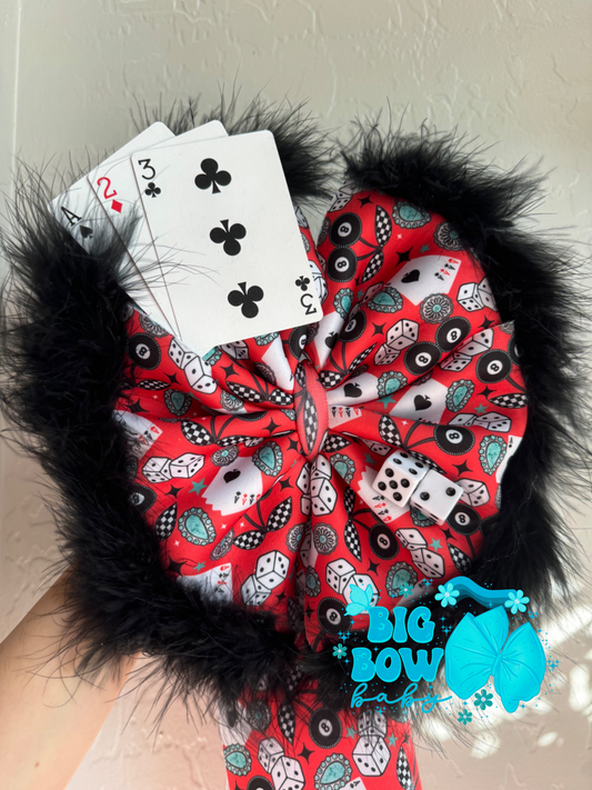 ♠️ Ace ♠️ 8” (10” with fur) - LEAVE WRAP SIZE IN ORDER NOTES (or clip)