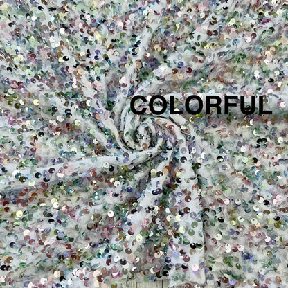 Colorful Velvet Sequins