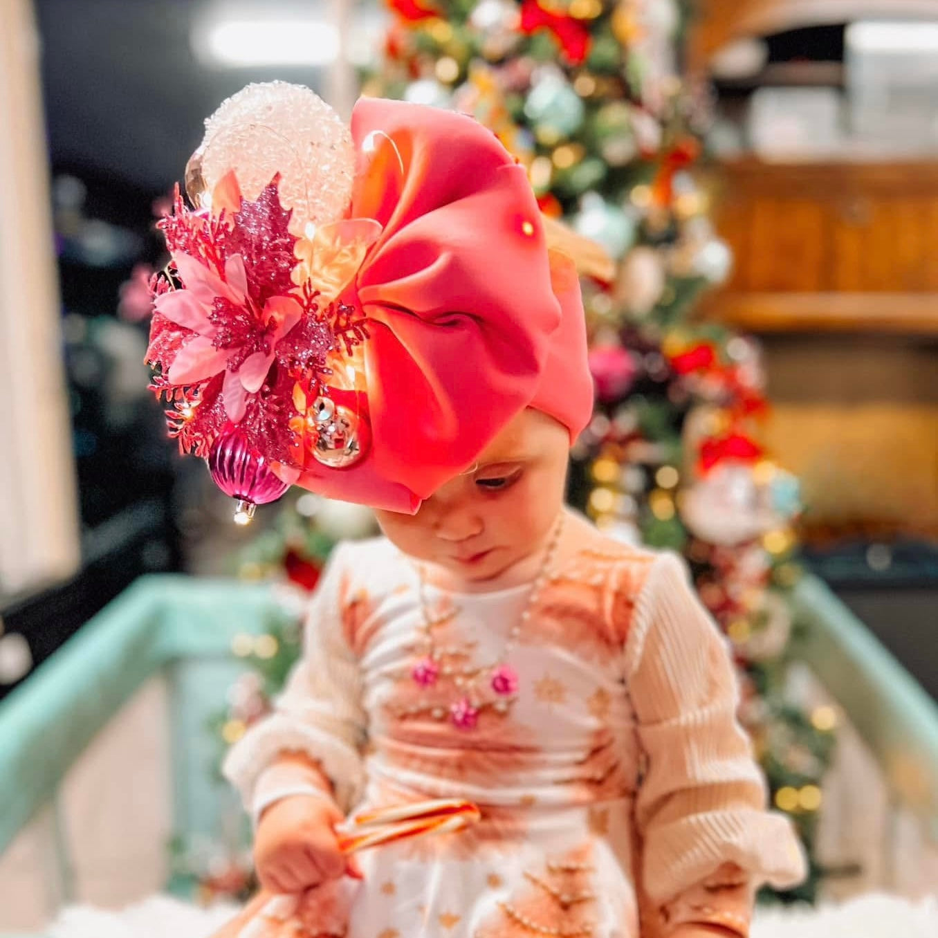 PINK Christmas 💖 (Light Up Bow)