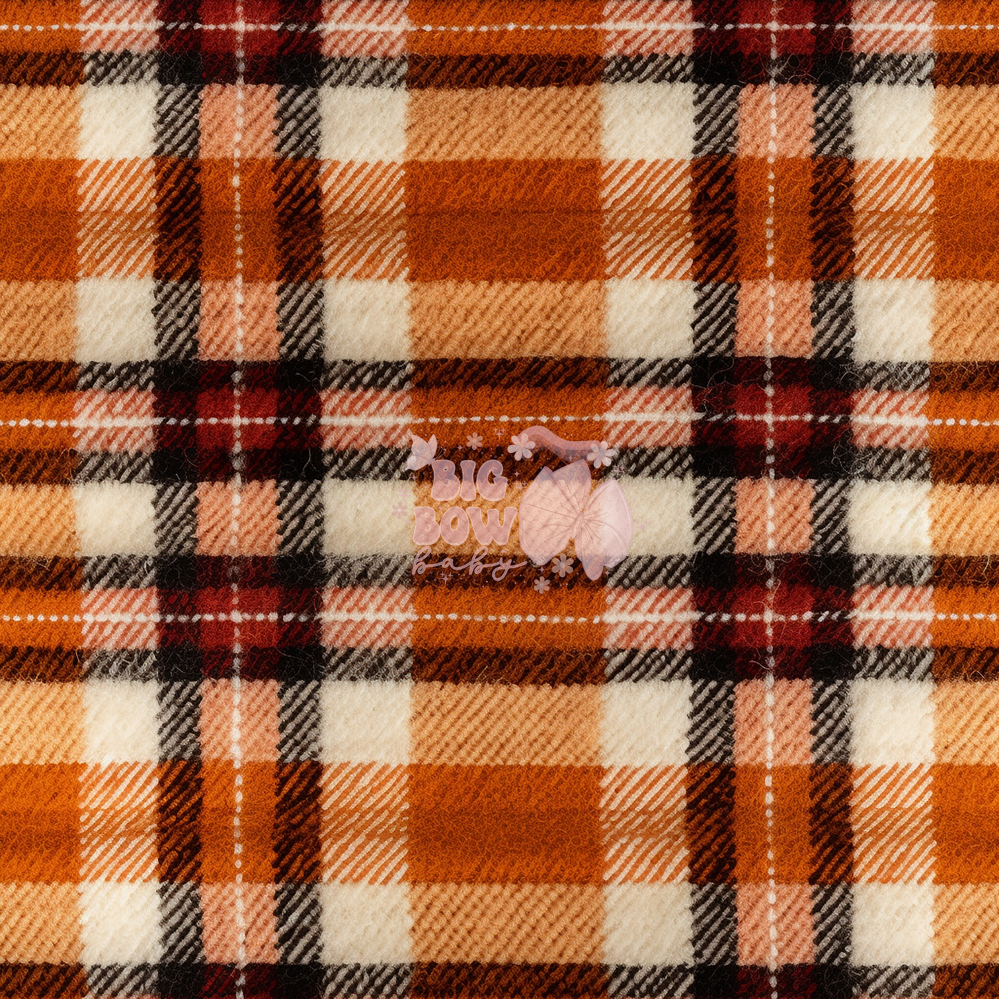 Realistic Fuzzy Fall Plaid