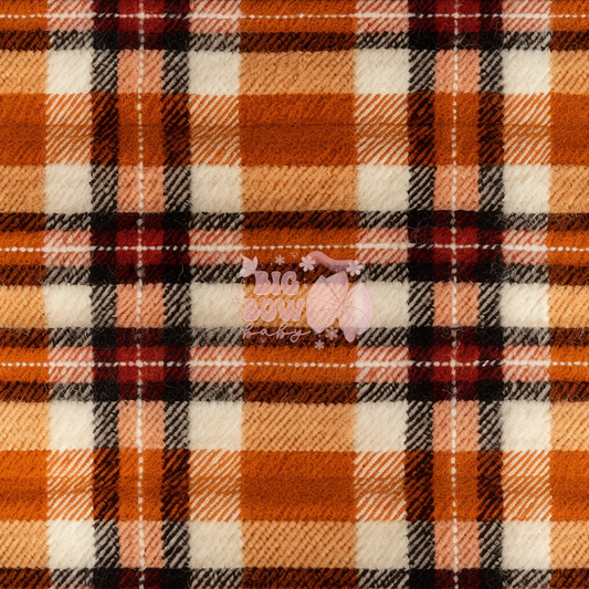 Realistic Fuzzy Fall Plaid