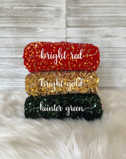 Christmas Sequins (On Velvet)