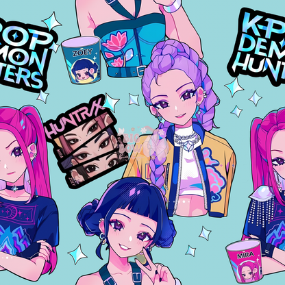K-Pop Demon Hunter Blue