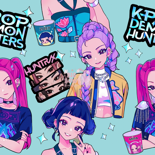 K-Pop Demon Hunter Blue