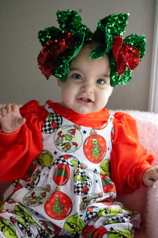 Gr!nchmas Rompers & (pick your STYLE & PRINT)