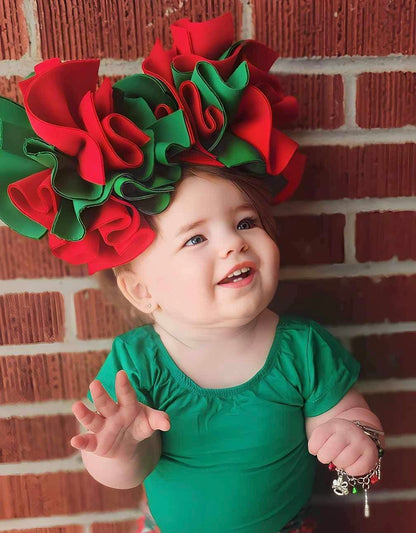 Solid OR Green/Red or Red/White Halen Piggies🎄(scuba/puff)