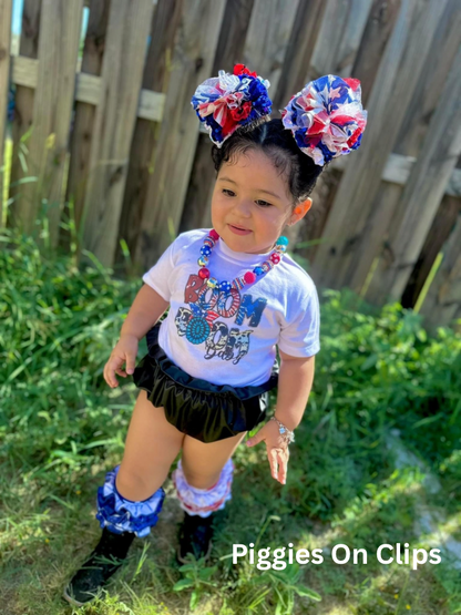 The Works ❤️🤍💙 - Shredded Piggies