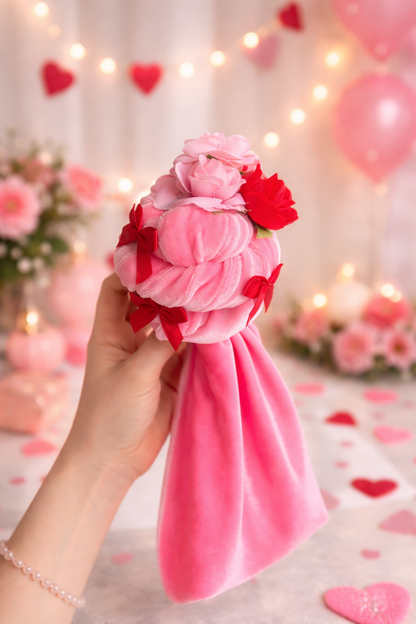 Be Mine Topknot 🌹 (Multiple Color Options)