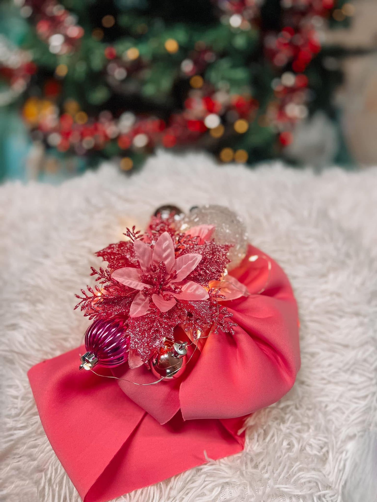 PINK Christmas 💖 (Light Up Bow)