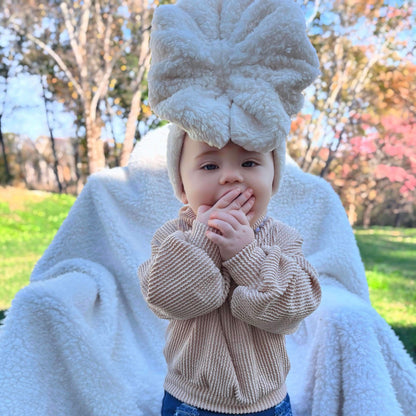 Sherpa Messy Bows - Pick Your Color