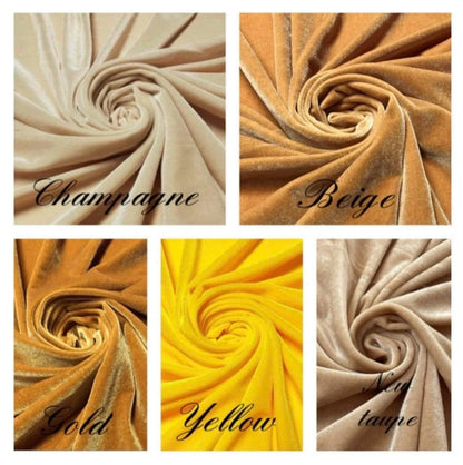 Yellows/Creams - Velvet