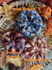 Ready For Fall Plaid PIGGIES - PICK YOUR STYLE