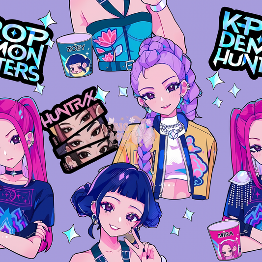 K-Pop Demon Hunter Colorful