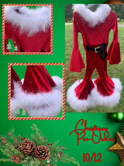 Santa Baby 🧑🏻‍🎄 Outfit & Bow - Pick Your Styles