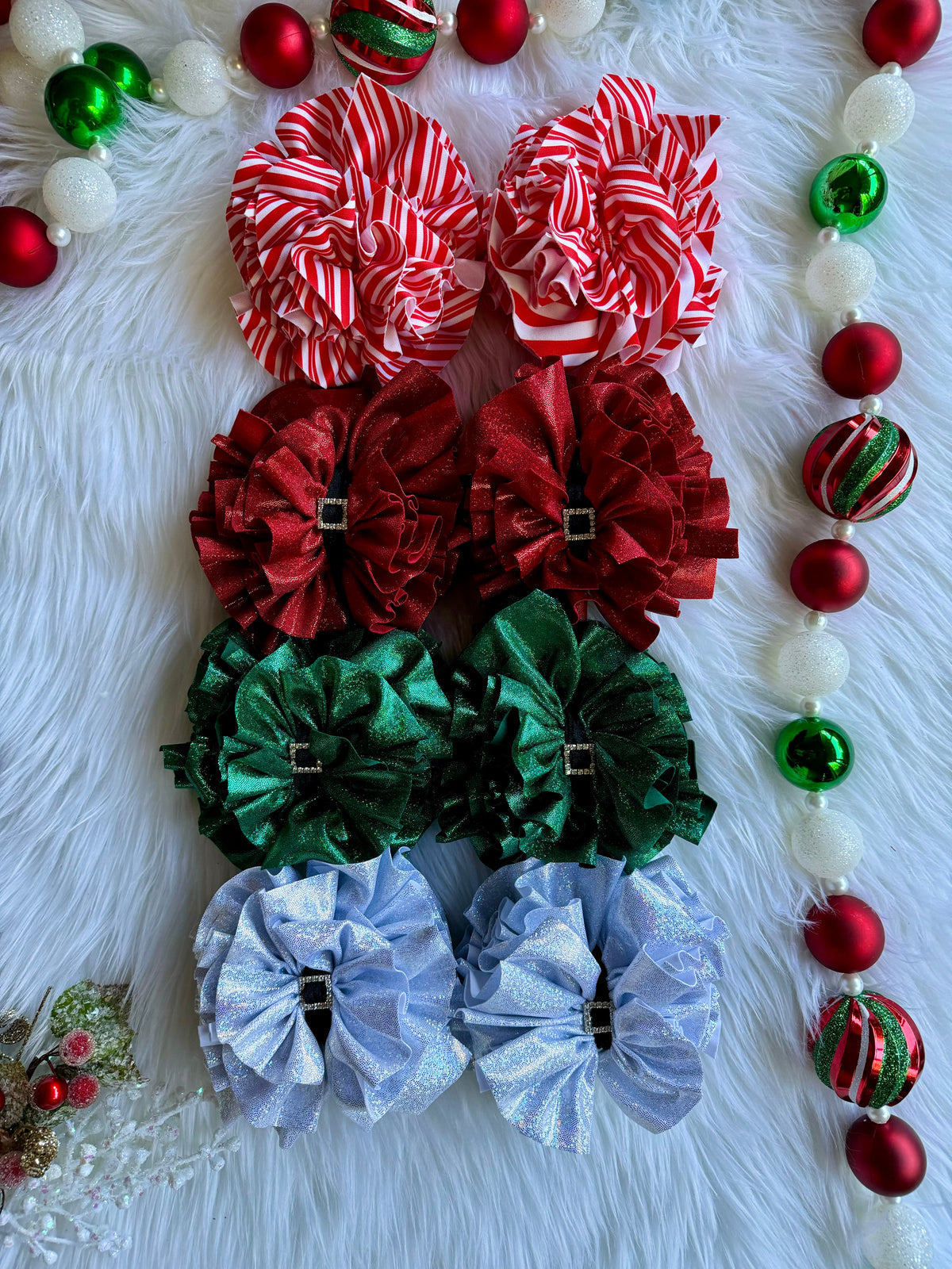 Ho Ho Holo Christmas Bows/Wraps