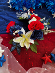 Patriotic Flower Crown 🇺🇸 🌹 (Light Up Option)