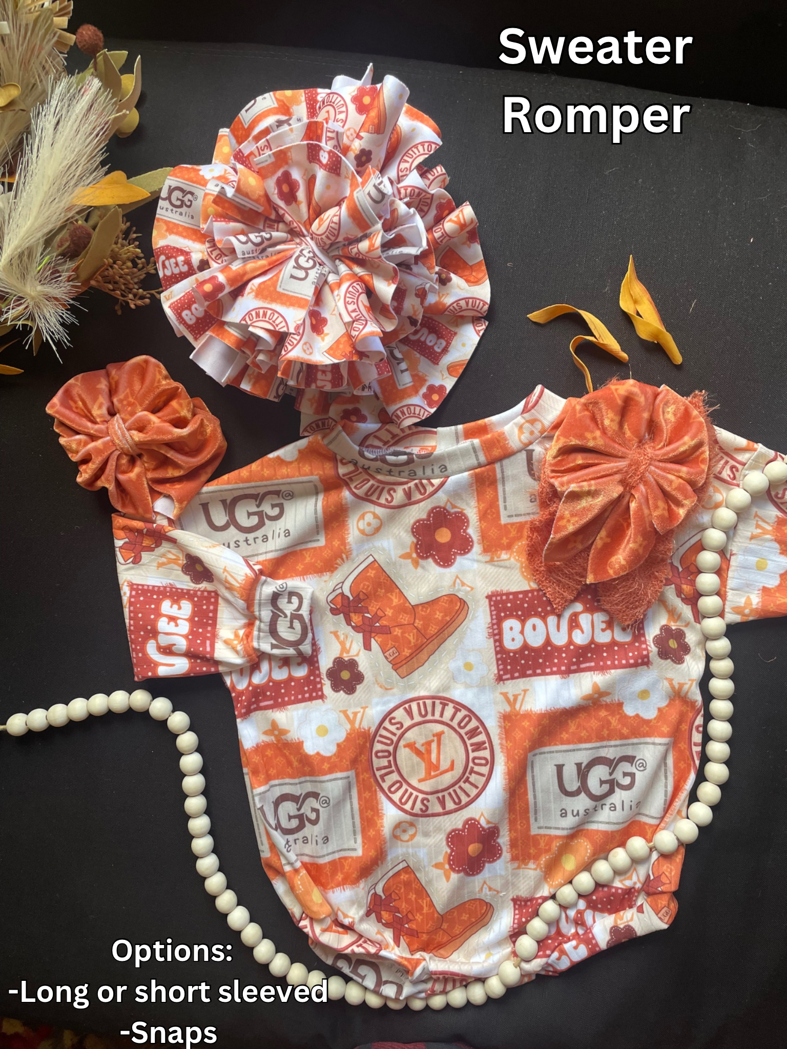 Pumpkin Spice 🧡 - PICK YOUR STYLE (CLOTHING & BOW BUNDLE OPTIONS)