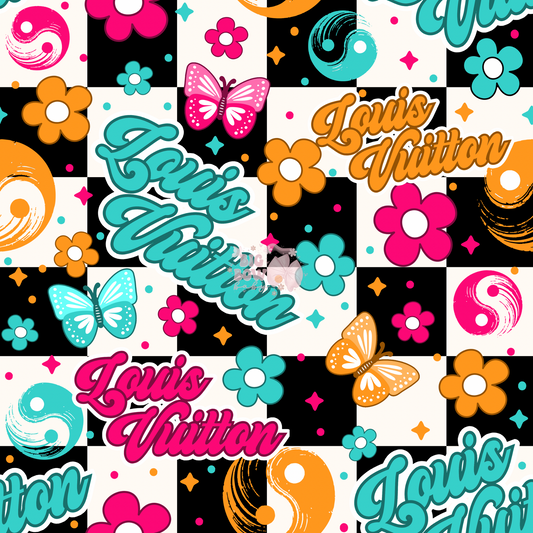 Colorful Yin Yang Boujee Name