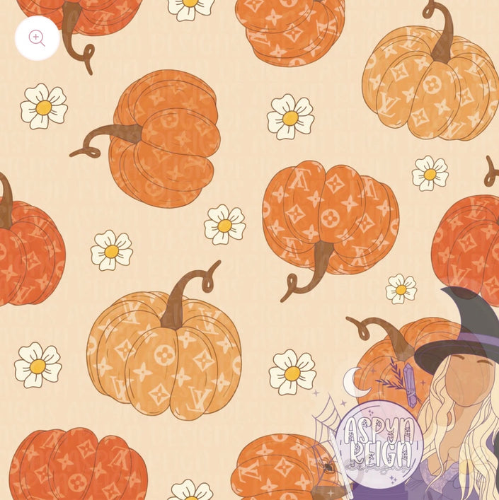 Boujee Floral Pumpkins - Piggies & Single Bows