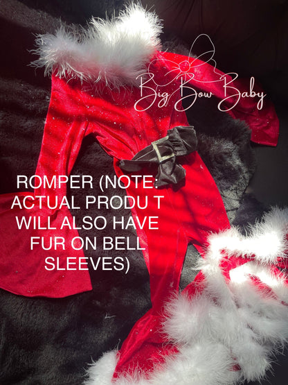 Santa Baby 🧑🏻‍🎄 Outfit & Bow - Pick Your Styles