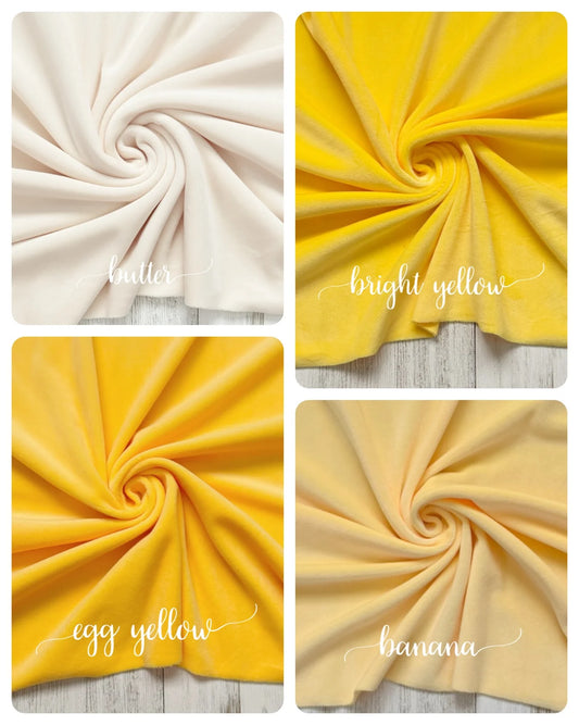 Yellows - Plushy Velvet