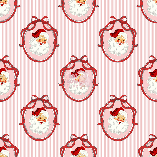 Red Bow Santa