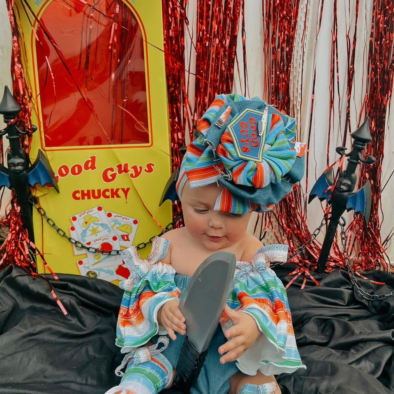 CHUCKY Double OR Triple Stacked - Pick Your Size
