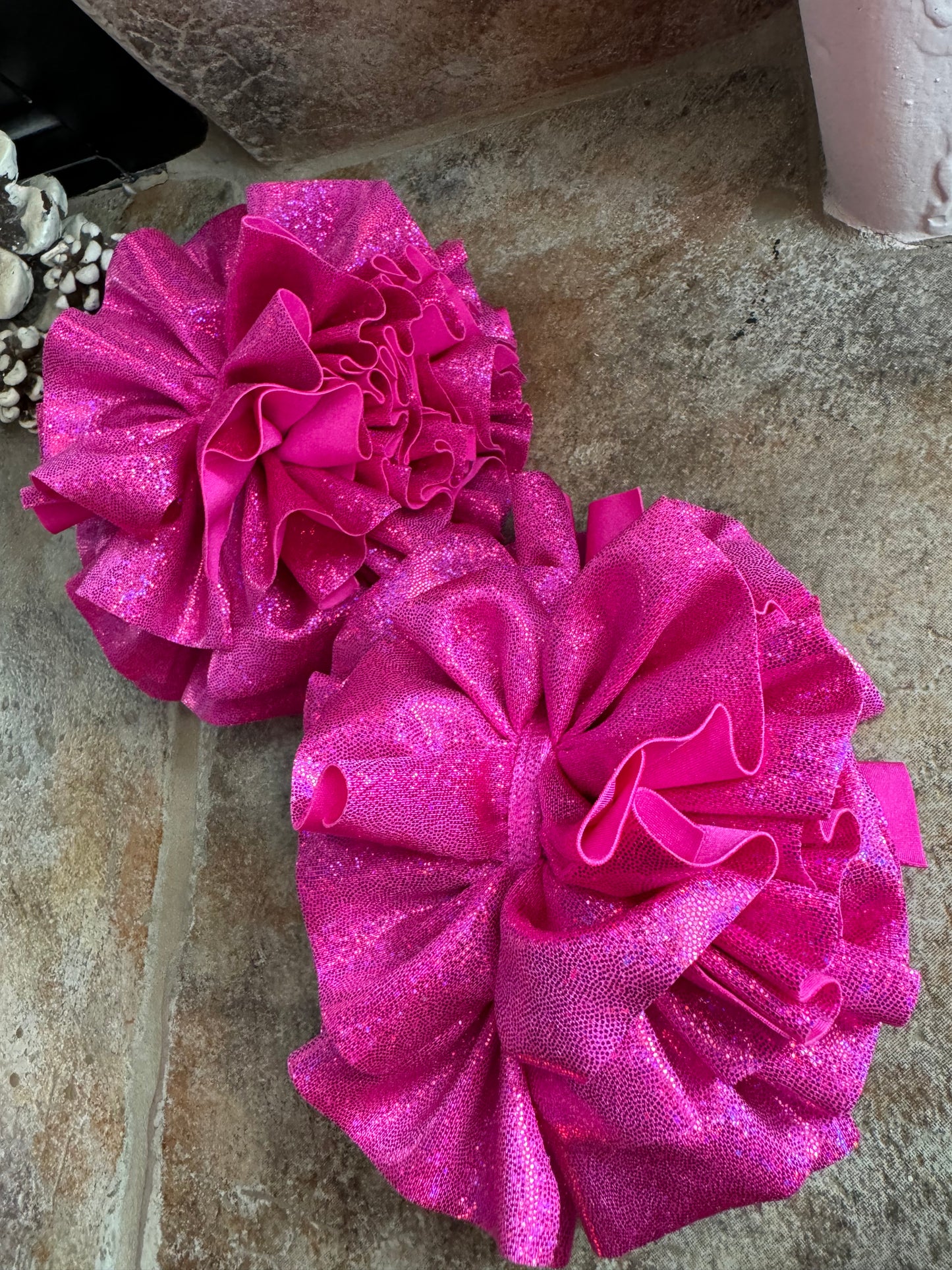 Neon Pink/Purple 5” Texas Shredded Halen Piggies